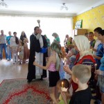 Детям о Вознесении Господнем рассказал благочинный Мелитополя. (29.05.2014)