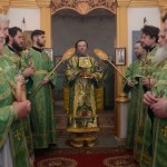 Высокопреосвященнейший Лука, архиепископ Запорожский и Мелитопольский совершил Божественную литургию в храме во имя святого праведного Иоанна Кронштадтского в г. Мелитополь. (02.01.2015)