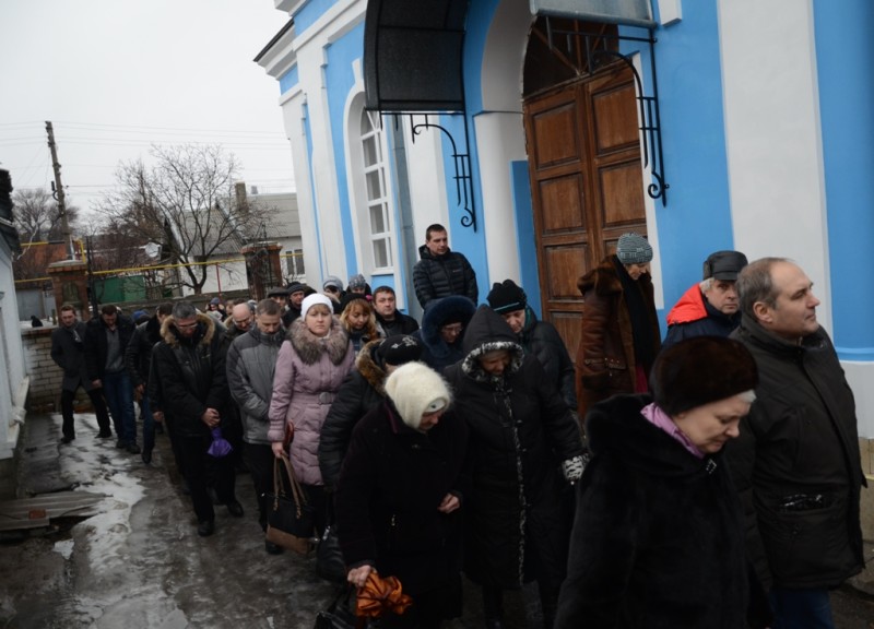 Архиепископ Лука совершил Великий чин освящения кафедрального собора и Божественную литургию. (11.01.2015)