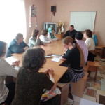 Встреча Благочинного со слушателями «Университета третьего поколения» территориального центра социального обслуживания. (13.05.2015)