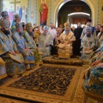 Священники Мелитопольского благочиния вместе с прихожанами городских храмов, посетили Бердянскую епархию УПЦ (17.05.2015)