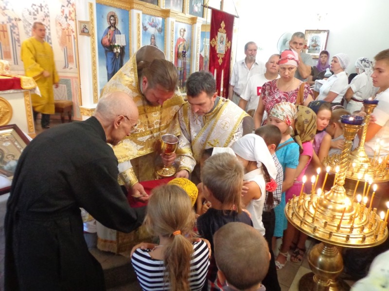 Молебен перед началом учебного года (30.08.2015)