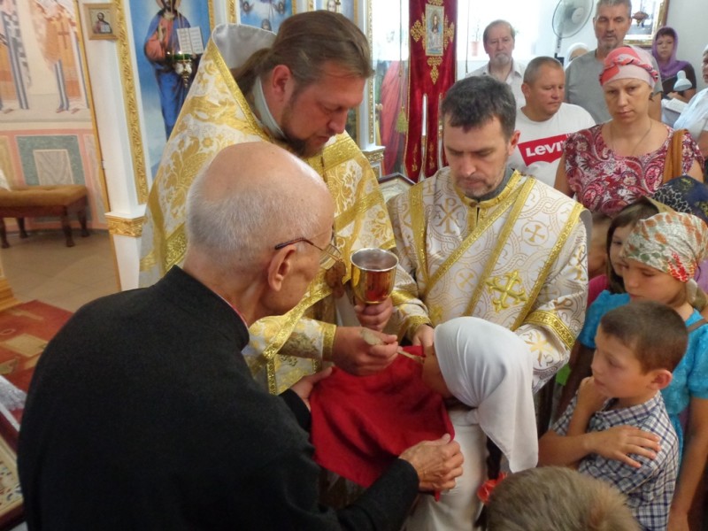 Молебен перед началом учебного года (30.08.2015)