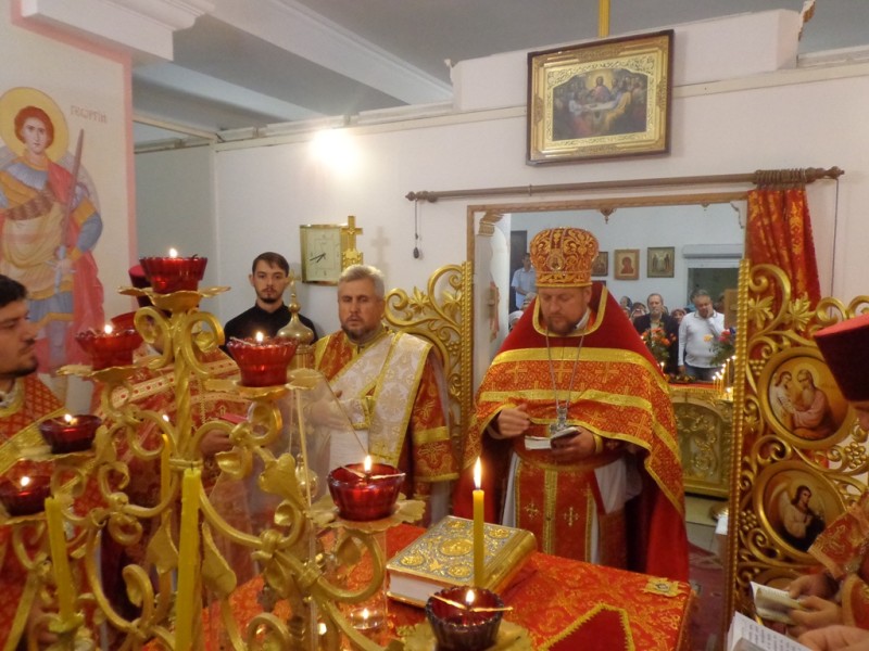 Храмовый день в церкви во имя св. мч. Веры, Надежды, Любови и матери их Софии. (30.09.2015)