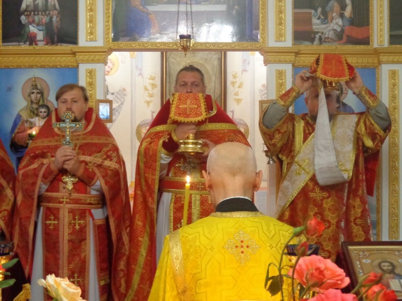 Храмовый день в церкви во имя св. мч. Веры, Надежды, Любови и матери их Софии. (30.09.2015)
