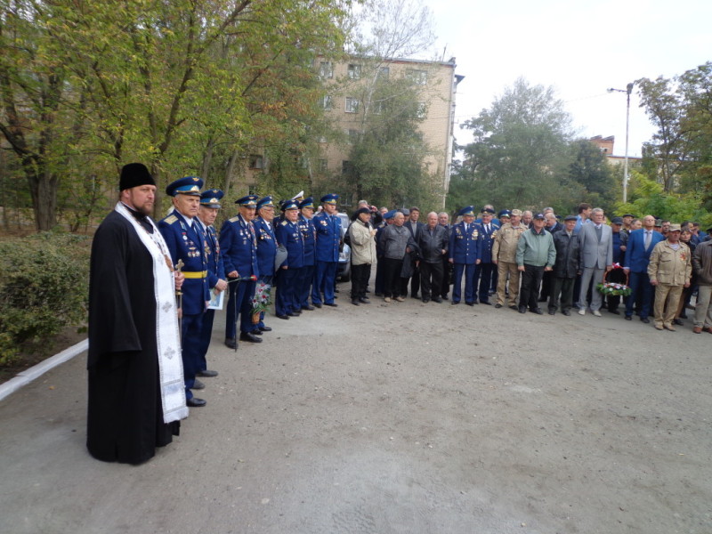 Священник принял участие в торжествах приуроченных к 60-й годовщине Стрийского авиационного полка.