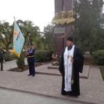 Священник принял участие в торжествах  приуроченных к 60-й годовщине Стрийского авиационного полка.