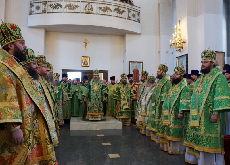 Блаженніший Митрополит Онуфрій очолив Літургію з чином прославлення святого праведного Петра Калнишевського (13.11.2015)