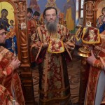 Высокопреосвященнейший Лука, архиепископ Запорожский и Мелитопольский совершил Божественную литургию в Екатерининском храме Мелитополя. (07.12.2015)