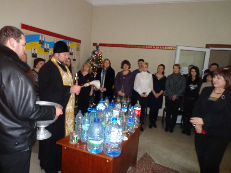 Традиционные Крещенские визиты благочинного (19.01.2016)