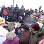 Праздник Крещения на озере Горячка (19.01.2016)