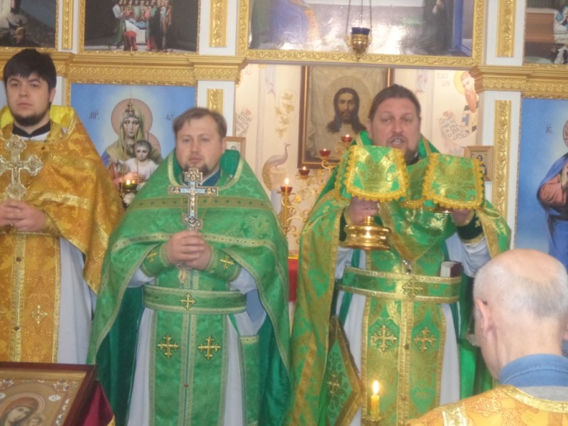 Многая и благая лета благочинному церквей города Мелитополя! (12.03.2016)