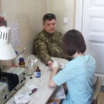 Мелитопольские военные снова проняли участие в акции «Любовь милосердствует» (22.04.2016)