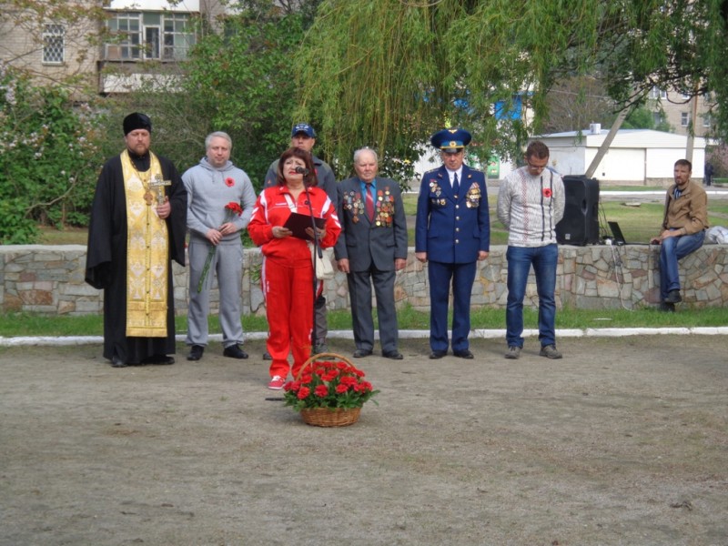 Дань памяти погибшим (07.05.2016)