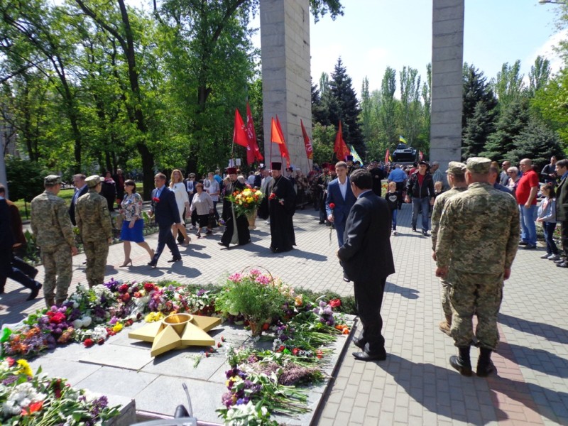 Мероприятия в честь Дня Победы (09.05.2016)