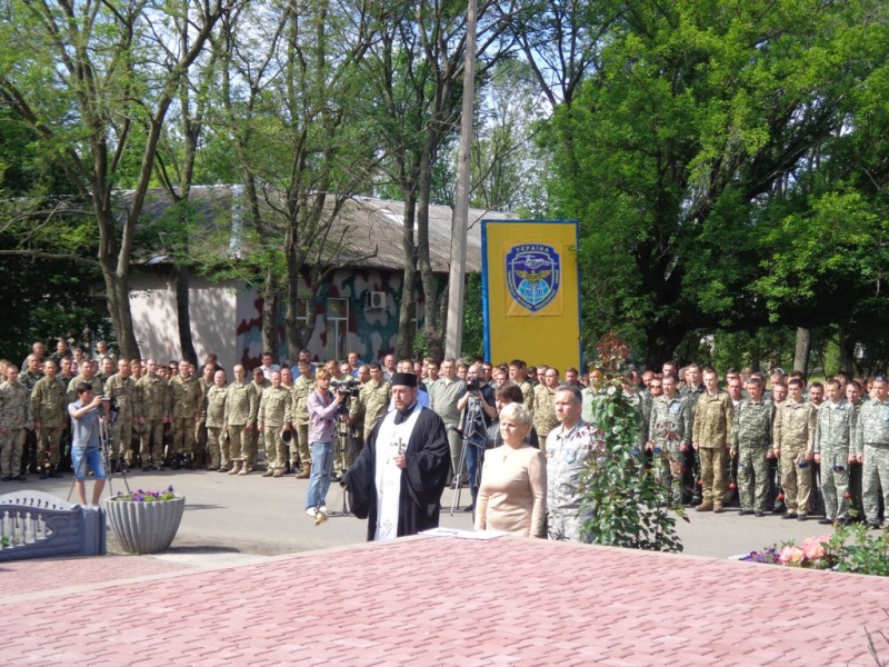 Панихида в память о гибели Мелитопольских летчиков (14.06.2016)
