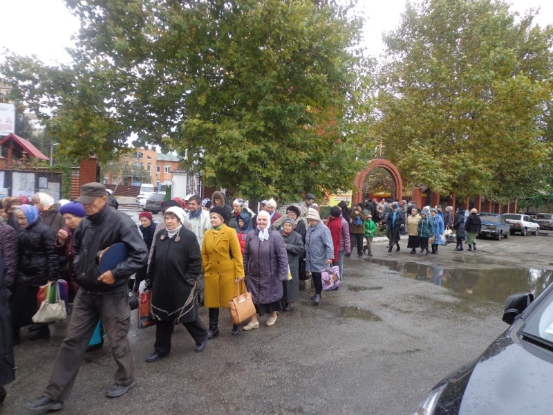 Крестный ход на Покров Пресвятой Богородицы (14.10.2016)