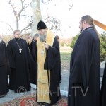В Мелитополе освятили поклонный крест (11.11.2016)
