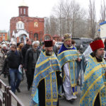Священники Мелитополя и прихожане, помолились о даровании урожая.
