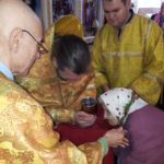 В Мелитопольском благочинии поздравили пожилую прихожанку. (29.10.2017)