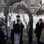 Мелитопольский священник помолился о погибших ликвидаторах Чернобыльской АЭС.
