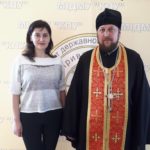 Благочинный церквей города Мелитополя освятил институт МИДМУ «КПУ».