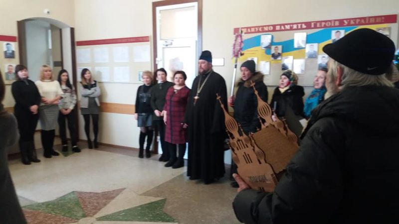 Рождественские колядки в Мелитополе.