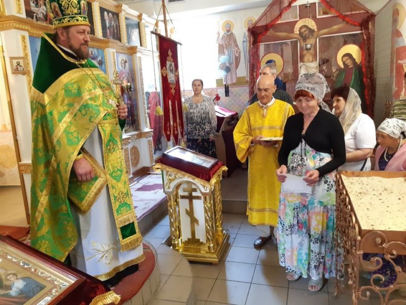 В Мелитополе поздравили благочинного с днем ангела
