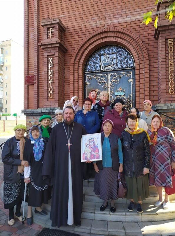 В Мелитополе отметили храмовый праздник в честь св. мчц. Веры Надежды, Любви и матери их Софии.