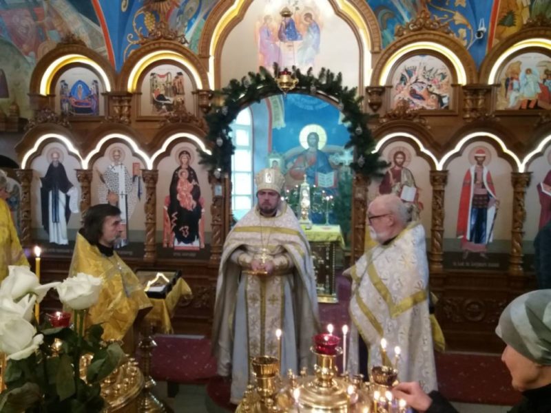 В Мелитополе на поклонение были привезены мощи святителя Спиридона Тримифунтского