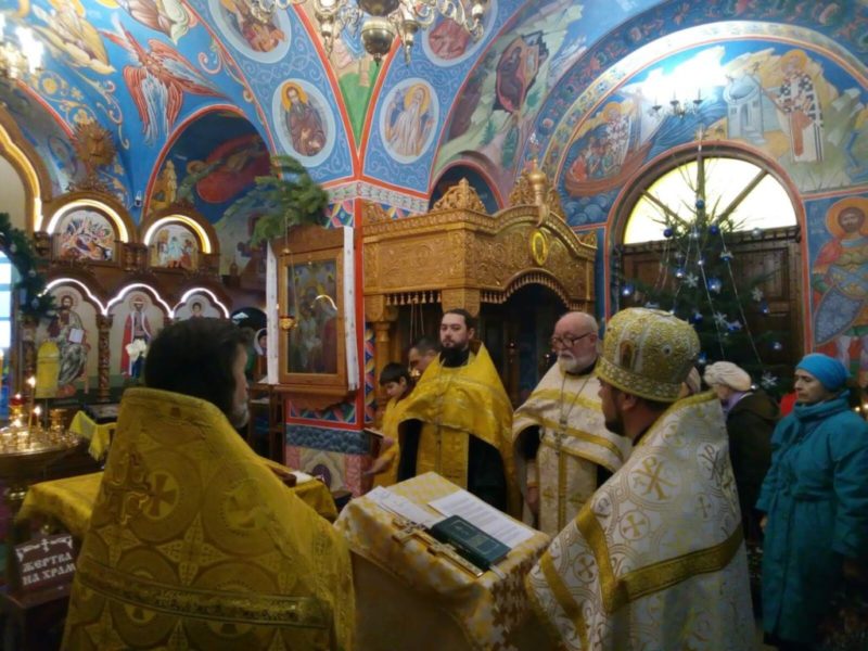 В Мелитополе на поклонение были привезены мощи святителя Спиридона Тримифунтского