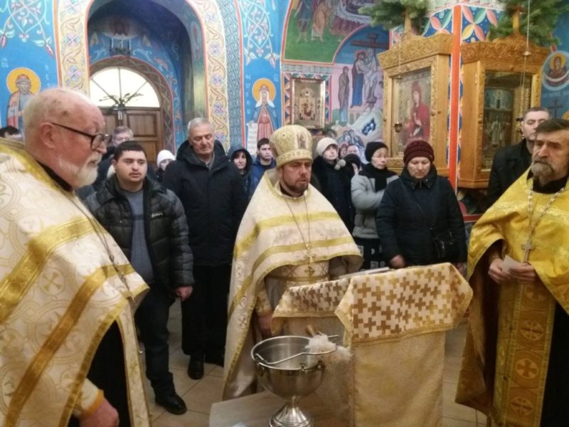 В Мелитополе на поклонение были привезены мощи святителя Спиридона Тримифунтского