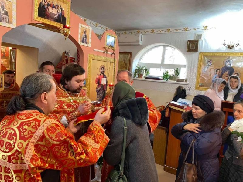 В Мелитополе отметили храмовый праздник в честь памяти святой мч. Татьяны.