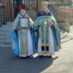 В Мелитополе в день Благовещения Пресвятой Богородицы, священники помолились об урожае на Мелитопольщине.