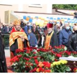 Священники Мелитополя отслужили погребальную службу о почившем Юрии Капиносе.