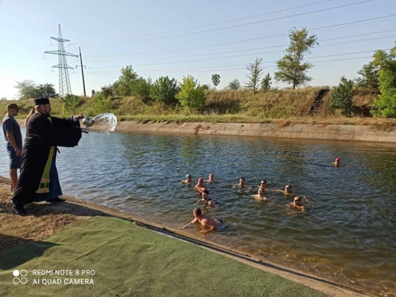 Благочинный Мелитополя благословил проведение традиционного турнира по триатлону.