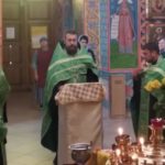 В Мелитопольском Свято-Александровском кафедральном соборе отслужен молебен.