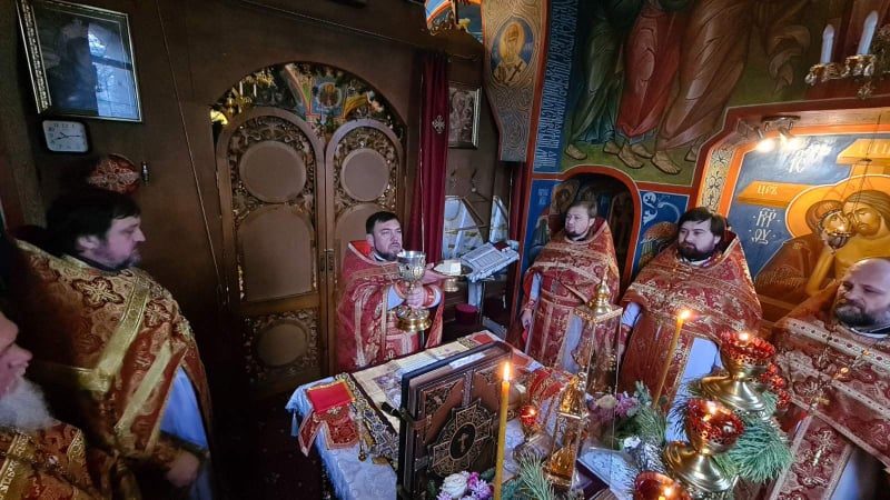 Соборная молитва в день памяти св. свщисп. Феодосия Мелитопольского.
