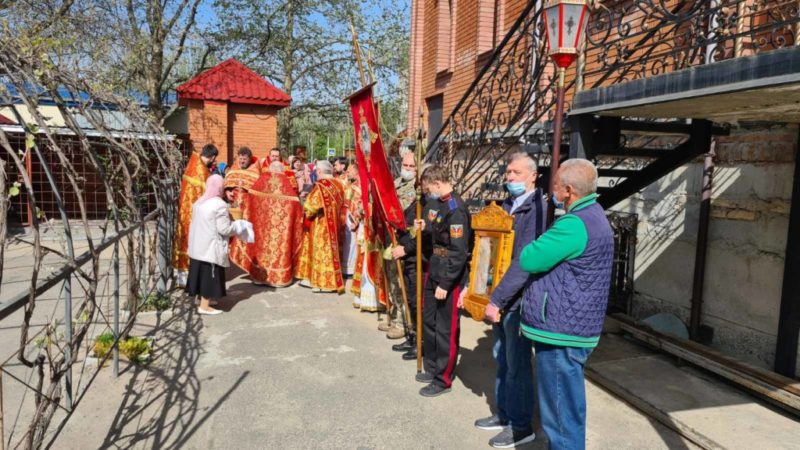 Престольный праздник храма святого Георгия Победоносца