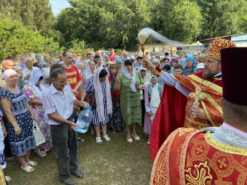 Престольный праздник в Свято-Пантелеимонов храме города Мелитополя