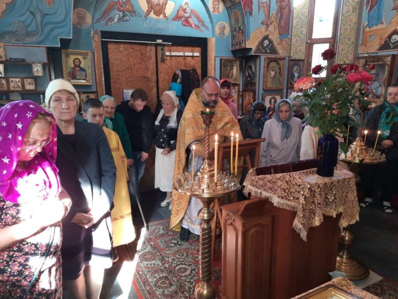 Молебны о сохранении творения Божия в храмах Мелитопольского благочиния