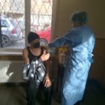 Вакцинация от COVID‑19 в Свято-Георгиевском храме г. Мелитополя